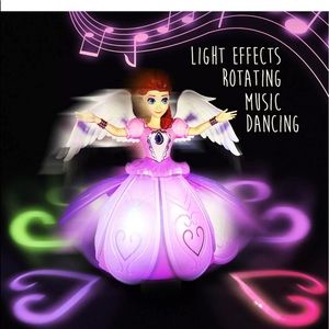 Angel girl flashing with dazzling light!New in Box
